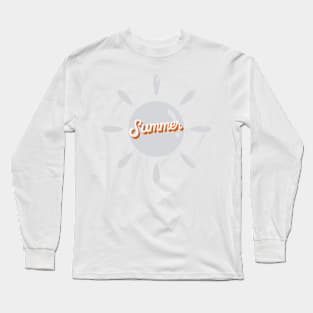 hot summer Long Sleeve T-Shirt